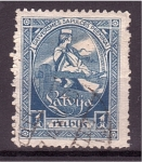 Stamps Latvia -  1ª Asamblea Nacional
