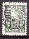 Stamps : Europe : Latvia :  Nueva Constitución