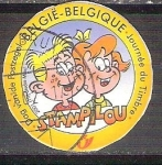 Stamps : Europe : Belgium :  Día del sello  RESERVADO