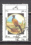 Stamps Afghanistan -  Oiseau RESERVADO