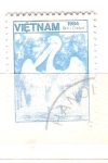 Stamps Vietnam -  pelícano