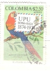 Stamps Colombia -  loro RESERVADO