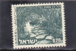 Stamps Israel -  PANORÁMICA DE TEL DAN 
