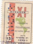 Stamps Ecuador -  XI CONGRESO PANAMERICANO 