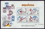 Stamps Spain -  Copa mundial de futbol  Barcelona  82