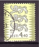 Stamps Europe - Estonia -  Escudo Nacional