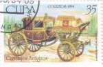 Sellos de America - Cuba -  carruaje antiguo 