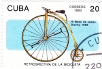 Stamps Cuba -  retrospectiva de la bicicleta