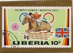 Sellos de Africa - Liberia -  Juegos Olimpicos-Munich 1972