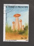 Stamps : Africa : S�o_Tom�_and_Pr�ncipe :  Cltocybe geotropa
