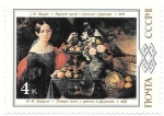 Stamps : Europe : Russia :  pintura