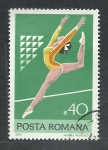 Stamps : Europe : Romania :  Gimnasia retmica