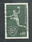 Stamps France -  Balon mano