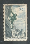 Stamps France -  Alpenismo