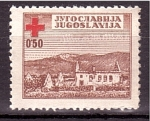Stamps Yugoslavia -  Cruz Roja
