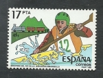 Stamps Spain -  Canoa