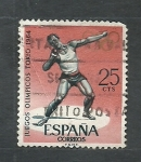 Stamps Spain -  JJ.OO.de Tokio