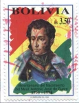 Stamps Bolivia -  Bicentenario del nacimiento del mariscal antonio Jose de Sucre