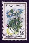 Stamps Morocco -  Flor