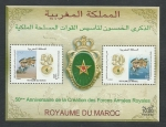 Stamps Morocco -  50 Aniver.Creacion F.A.R.