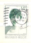 Stamps Belgium -  reina elisabeth