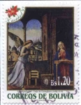 Stamps Bolivia -  Navidad 1995