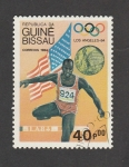 Stamps Guinea Bissau -  Olimpiada Los Angeles 84