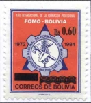 Sellos de America - Bolivia -  Sellos sobrecargados
