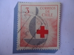 Stamps Chile -  100 Años de la Cruz Roja - Emblema