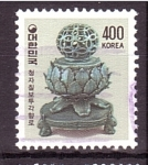 Stamps South Korea -  Arte