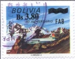 Sellos de America - Bolivia -  Sellos sobrecargados