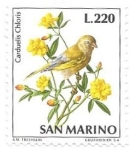 Sellos del Mundo : Europa : San_Marino : pájaro