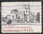Stamps United States -  1301 - Lyndhurtst