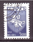 Stamps Europe - Belarus -  Escudo Nacional