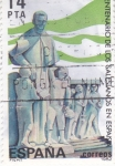 Stamps Spain -  centenario de los Salesianos en España  (40)