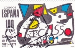 Stamps Spain -  Centenario de Picasso (40) 