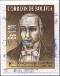 Stamps : America : Bolivia :  Joaquin de Lemoine