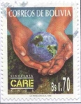 Stamps Bolivia -  50 Años de C.A.R.E.