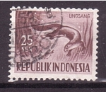 Sellos de Asia - Indonesia -  Lingsang