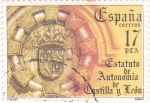 Sellos de Europa - Espa�a -  Estatuto de Autonomía Castilla y León (40)