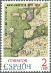 Stamps Spain -  2172 - L aniversario del Consejo Superior Geográfico