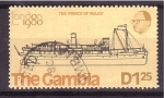 Stamps : Africa : Gambia :  E.F.I. Londres