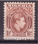 Stamps : Africa : Nigeria :  George VI