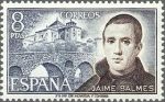 Stamps Spain -  2180 - Personajes españoles - Jaime Balmes (1810-1848)