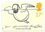 Stamps United Kingdom -  Edward Lear