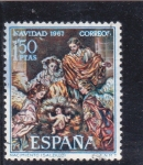 Stamps : Europe : Spain :  Nacimiento (Salcillo)(41)