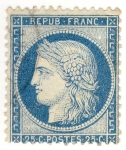 Sellos de Europa - Francia -  Cérès (Repub Franc)