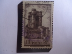 Stamps France -  Castillo de Vincenes - Donjon de Vincennes - Mazmorra al fondo del Castillo.