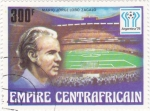 Stamps Central African Republic -  Mario Jorge Lobo Zagalo-Mundial de futbol Argentina 78