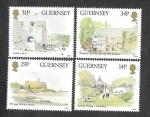Sellos de Europa - Reino Unido -  342-345 - Museos de Guernsey